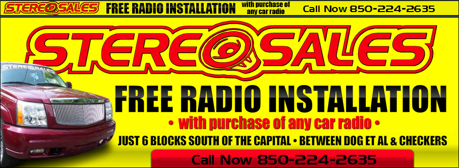 Buy Any Radio At Stereo Sales And Get FREE Radio Installation